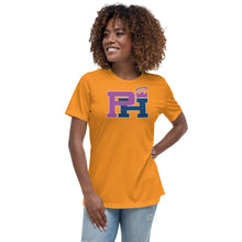 Load image into Gallery viewer, PH LOGO WOMANS TEE (PURPLE/NAVY)