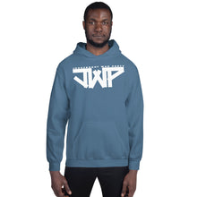 Load image into Gallery viewer, JWP white logo hoodie