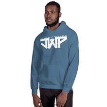 Load image into Gallery viewer, JWP white logo hoodie
