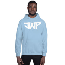 Load image into Gallery viewer, JWP white logo hoodie