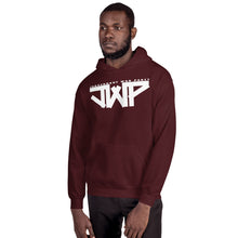 Load image into Gallery viewer, JWP white logo hoodie