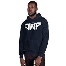 Load image into Gallery viewer, JWP white logo hoodie
