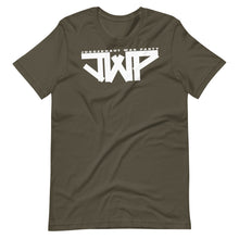 Load image into Gallery viewer, JWP white logo tee