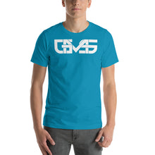 Load image into Gallery viewer, GMS WHITE LOGO Unisex t-shirt