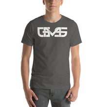 Load image into Gallery viewer, GMS WHITE LOGO Unisex t-shirt