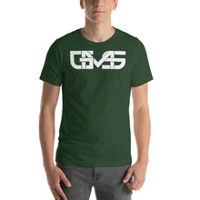 Load image into Gallery viewer, GMS WHITE LOGO Unisex t-shirt