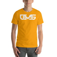 Load image into Gallery viewer, GMS WHITE LOGO Unisex t-shirt