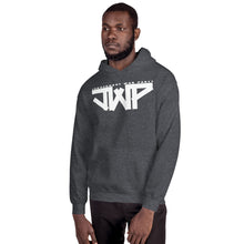 Load image into Gallery viewer, JWP white logo hoodie
