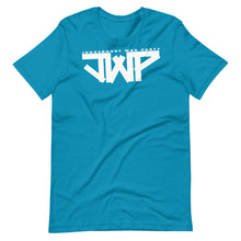 Load image into Gallery viewer, JWP white logo tee
