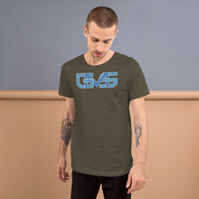 Load image into Gallery viewer, GMS BLUE LOGO Unisex t-shirt
