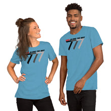 Load image into Gallery viewer, GMS 777 LINE LOGO Unisex t-shirt
